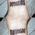 Tatuaje Ambigrama Beautiful