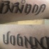 Due ambigrammi tatuati