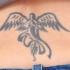 Une créature angélique le tatouage
