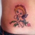 Tatuaje de color Pequeño angelito