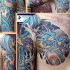 Dragone azzurro in Yakuza stile tatuato