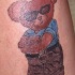 avera a che fare orsacchiotto tatuaggio