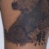 Tatuaje cachorro de oso