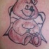 Le tatouage d'ours ange