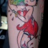Tatuaje Betty Boop-zombi