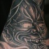 Le tatouage de démon noir