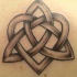 celtico cuore trafori  tatuaggio