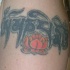 indu' buddista mantra tatuaggio