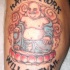 budda in new york tatuaggio