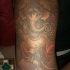 ganesha indu' colorato tatuaggio