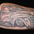 classico roadster inchiostro nero tatuaggio