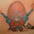 Sam le pirate de l'Ouest tatouage
