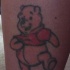Tatuaje en color de Winnie de Pooh