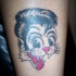 gatto elvis presley tatuaggio