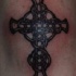 Tatuaje  celta de la cruz blindada