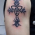 SIMBOLO CELTICO  TRINITA' E CROCE TATUAGGIO