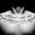 Brother forever chest tattoo