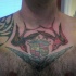 Bird's homechest tattoo