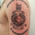 royal marines simbolo esercito tatuaggio