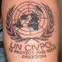civpol simbolo inchiostro nero tatuaggio