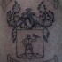 jewish emblema di famiglia tatuaggio