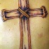 croce di legno  tatuaggio