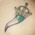 tatuaje real de corona italiana