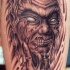 mostro zombie Ugly tatuaggio