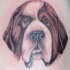 tatuaje de perro beethoven