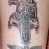 Tatuaje de deidad egipcio Horus