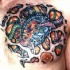 3d biomech opere d'arte creature tatuaggio