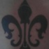 Le tatouage de fleur de lyse original
