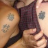 geroglifici cinesi di amicizia tatuaggio