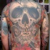 Tatuaggio sulla schiena respiro della morte
