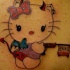 Tatuaje de Hello Kitty