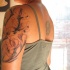 Aldero di sakura tatuaggio sulla spalla