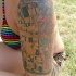 Le tatouage de Le Baiser de Gustav Klimt sur le bras