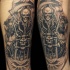 triste mietitore motociclista tatuaggio