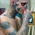 unfinished zombie ragazzo collo testa viso tatuaggio
