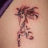 tatuaje de unicornio corriendo