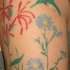 colibri fiori tatuaggio colorato