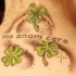 quadrifogli simbolo fortunato tatuaggio