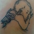 piccolo angeletto dorme tatuaggio