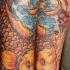 mistico koi pesce tatuaggio