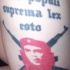 Tatuaje de Che Guevara y su frase