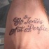 Le tatouage de citation Ne tentes aut perfice