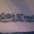 luctor et emego latino tatuaggio