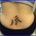 el tatuaje de un angel en la espalda