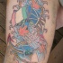 Tatuaggio navi irlandese i scozzese colorato