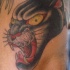 Pantera maliziosa tatuaggio